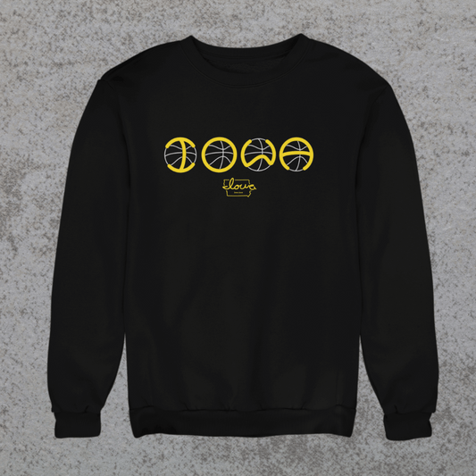 "I-O-W-A" Basketball Sweatshirt