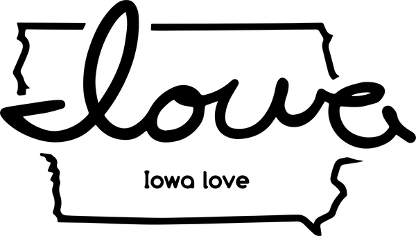 Iowa love logo