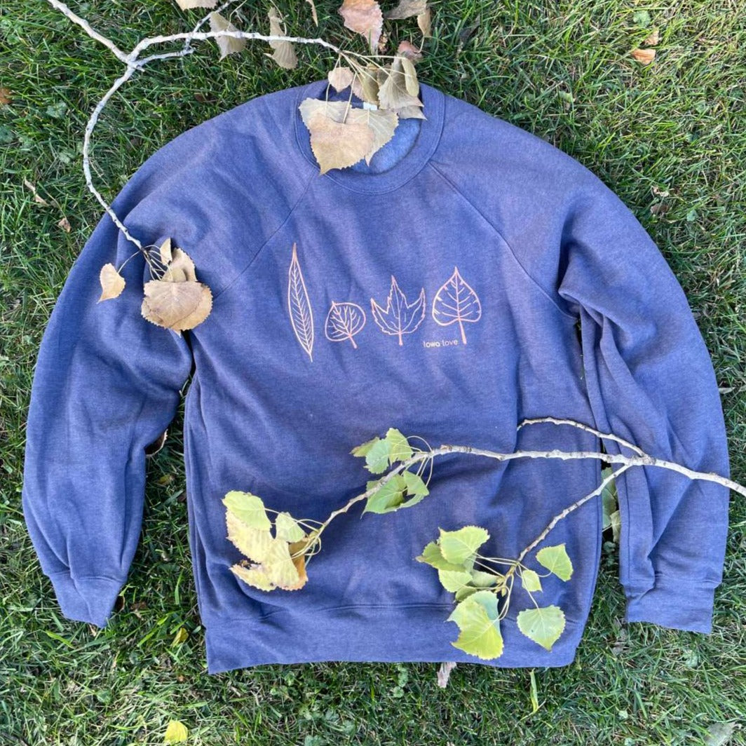 "IOWA Leafs" Sweatshirt