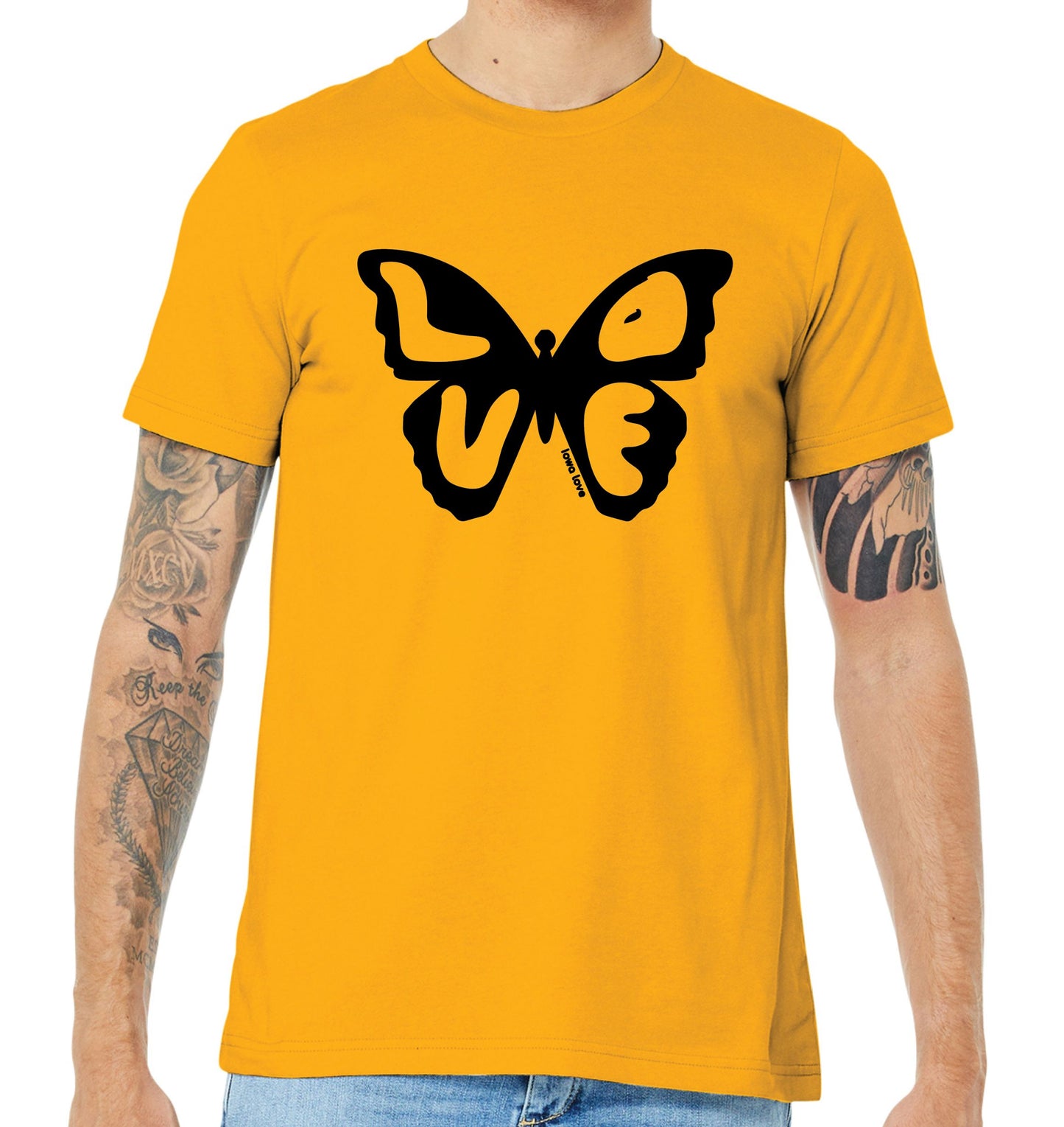 LOVE Butterfly Tee (3 color options)