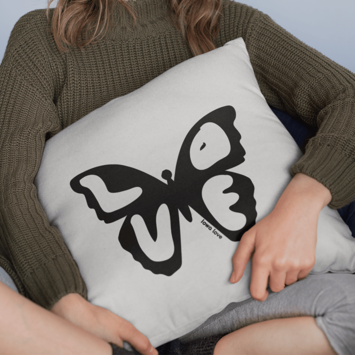 Butterfly LOVE Pillow