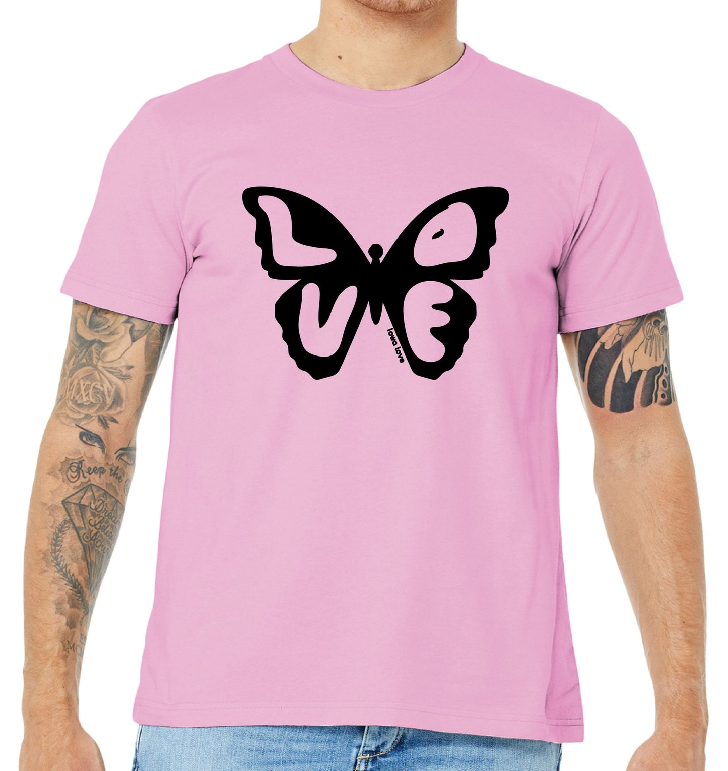 LOVE Butterfly Tee (3 color options)