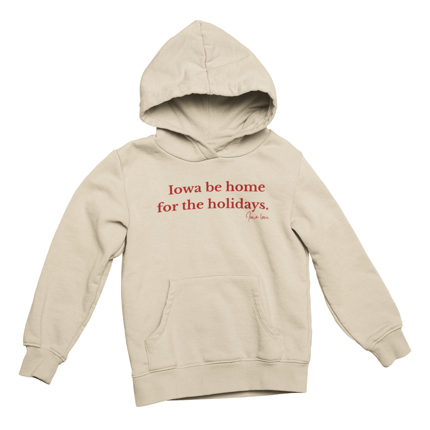 Iowa Be Home for the Holidays in Oatmeal