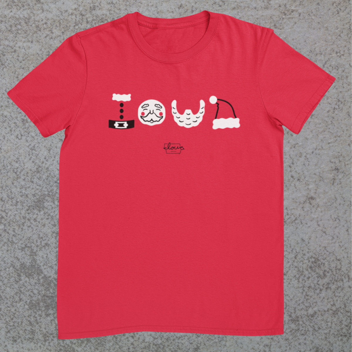 "IOWA Santa" T-Shirts for the Entire Family