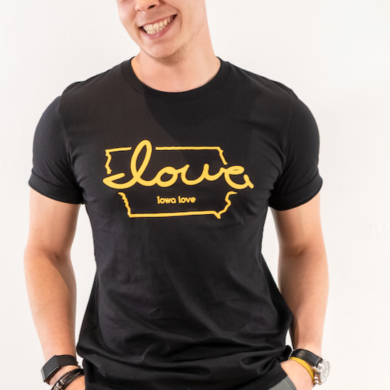 "Iowa love" in Team Colors