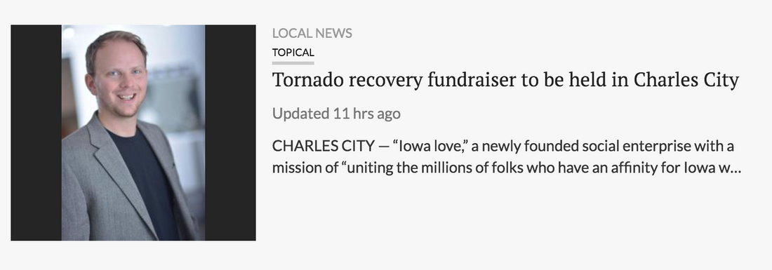 Waterloo/Cedar Falls Courier: "Tornado recovery fundraiser to be held in Charles City"