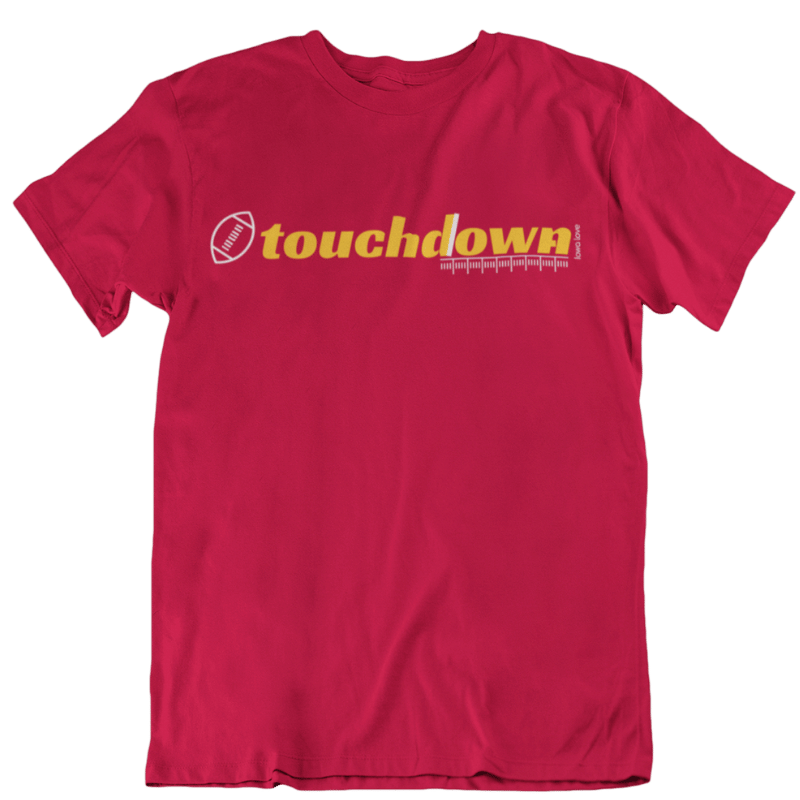Touchdown Iowa Love Tee