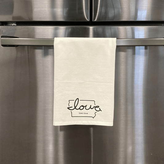 "Iowa love" Tea Towel