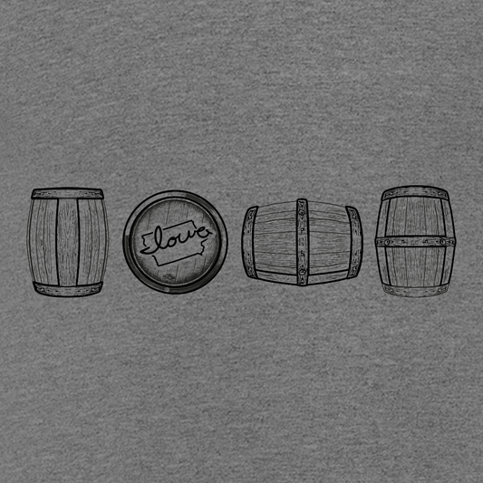 Long Sleeve "IOWA Barrels"