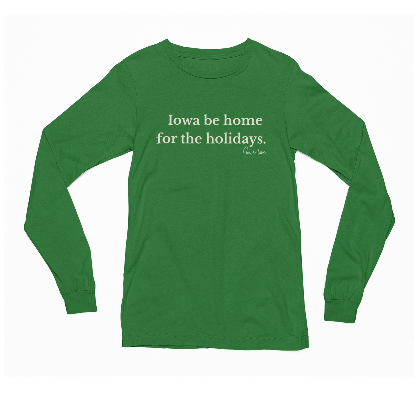 Iowa Be Home for the Holidays in Evergreen