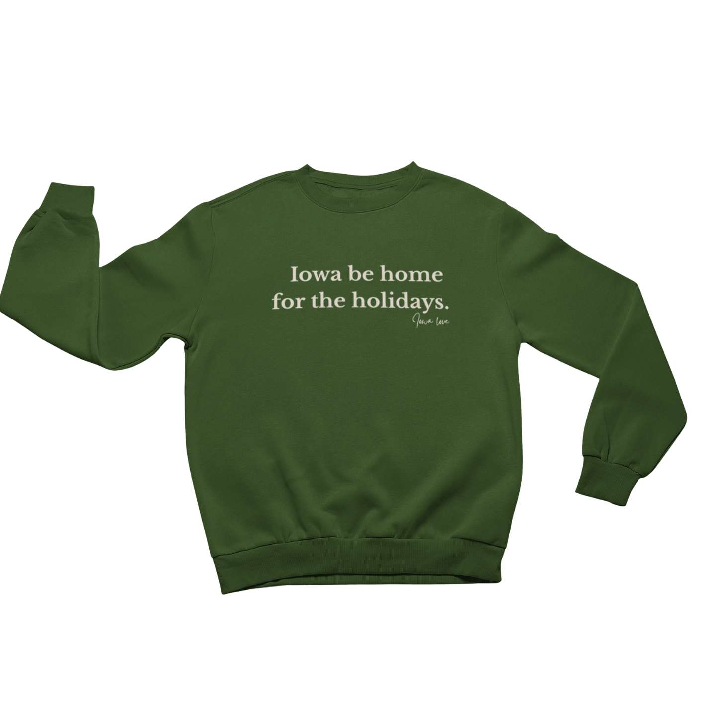 Iowa Be Home for the Holidays in Evergreen