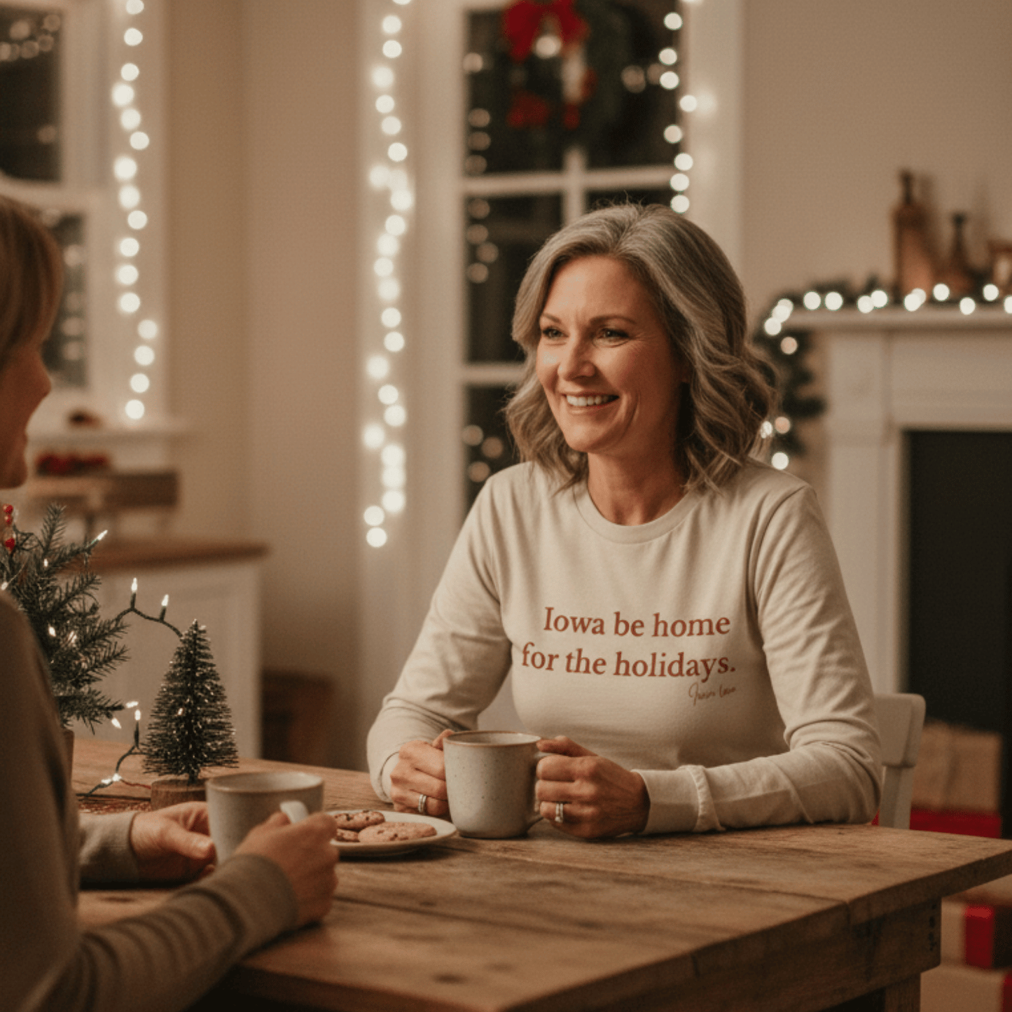 Iowa Be Home for the Holidays in Oatmeal