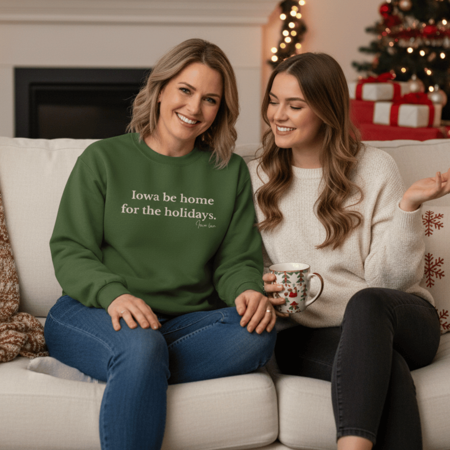 Iowa Be Home for the Holidays in Evergreen