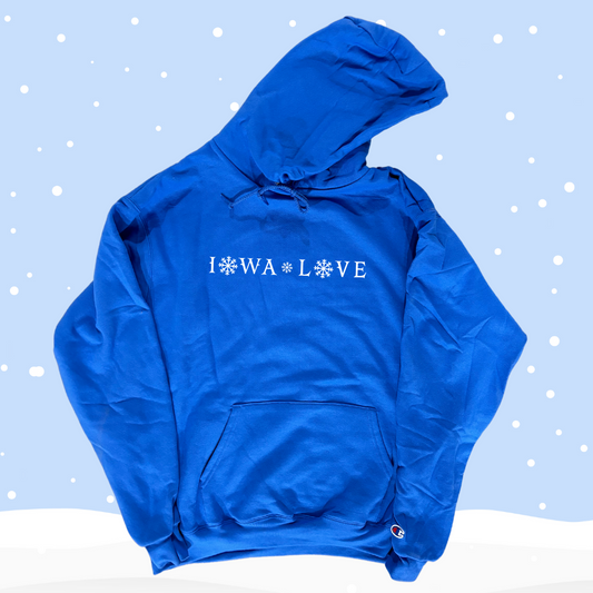 "Iowa Love" Snowflakes