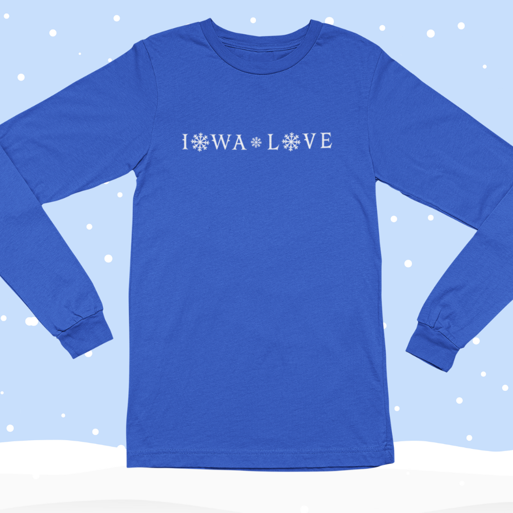 "Iowa Love" Snowflakes