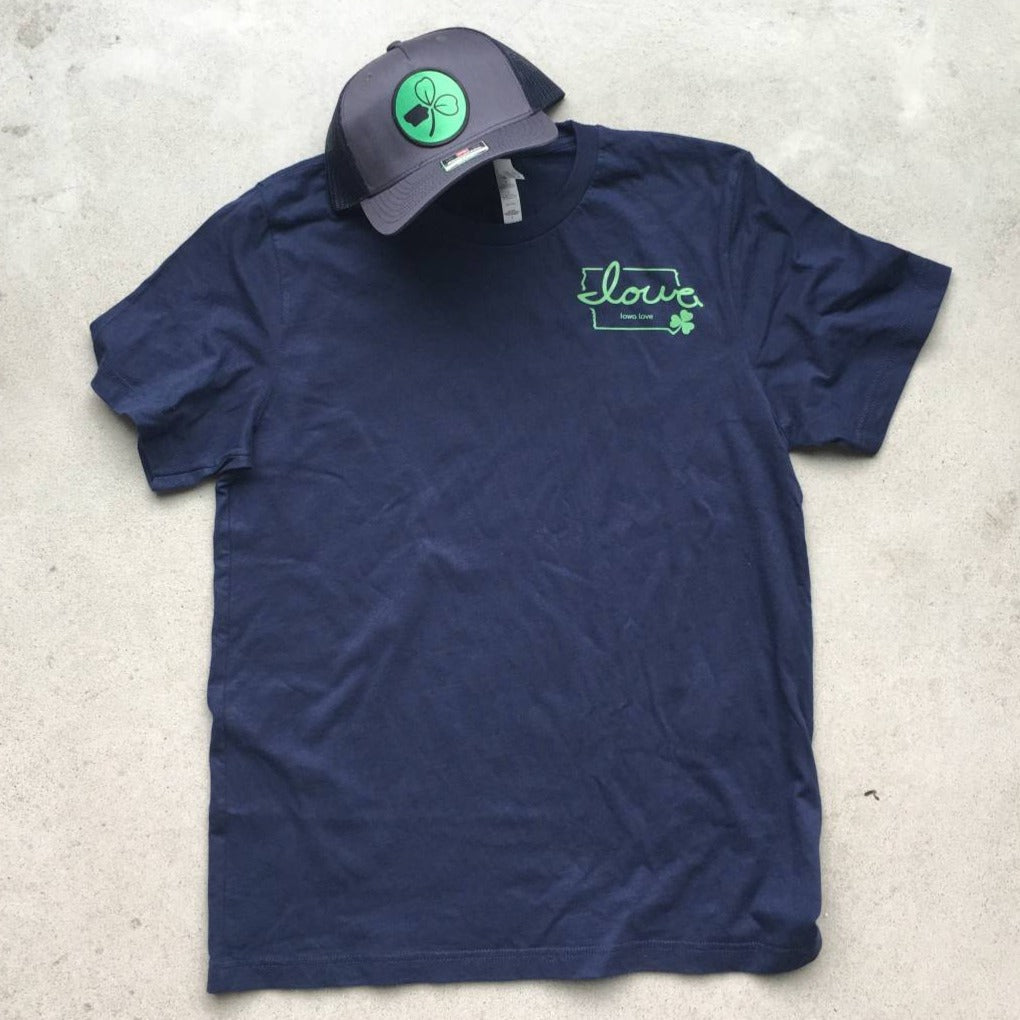 "Iowa love" Irish T-Shirt