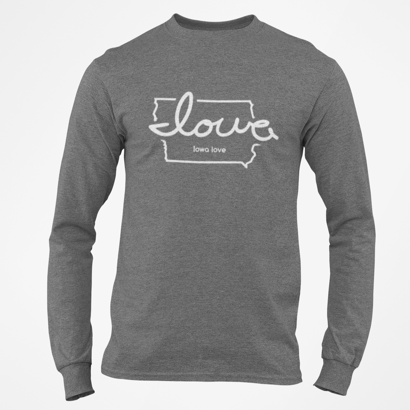 "Iowa love" Long Sleeve
